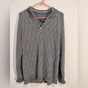 Tommy Bahama Cable Knit Pullover 1/4 Zip